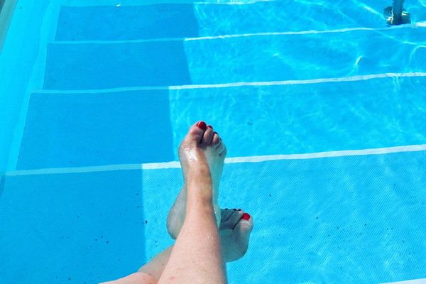 Blushøj Camping med opvarmet swimmingpool og afslapning