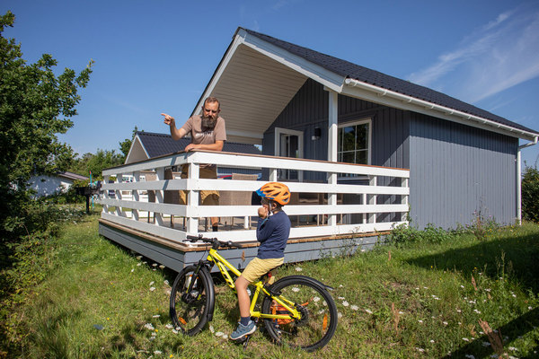 Hytteferie på Blushøj Camping